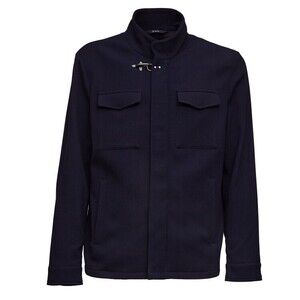 Fay Cotton & Linen Gabardine Field Jacket - NWT